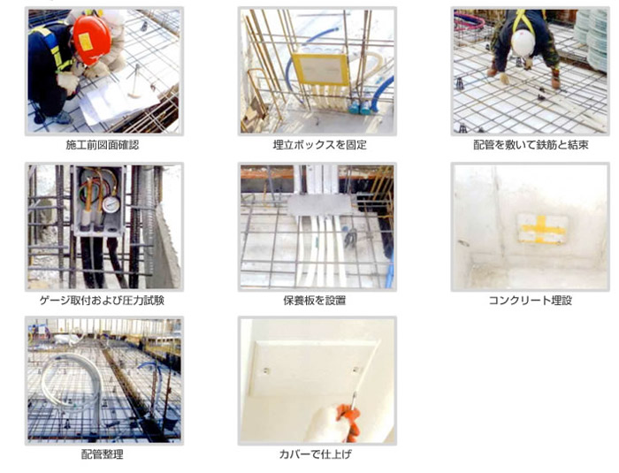 エアコン一体型配管資材6